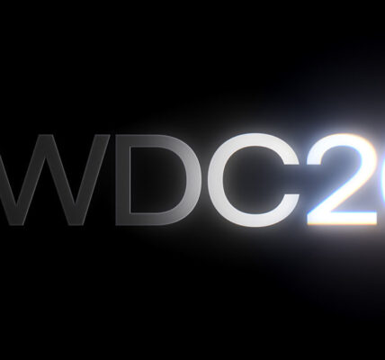 Napis „WWDC26” w jasnym, świetlistym efekcie na ciemnym tle symbolizuje zapowiedź konferencji Apple Worldwide Developers Conference 2026, podczas której firma ogłosi iOS 27 oraz nowe systemy dla swoich urządzeń – więcej informacji dostępnych w artykule na przyspieszkomputer.pl